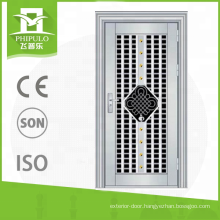 alibaba new model stainless steel door used exterior metal security door